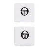 Clearance Tennis Wristband- White For The Court