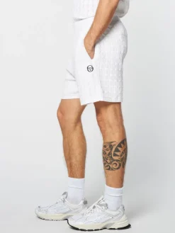 Sale Ulivo Crochet Short- Brilliant White Knitwear