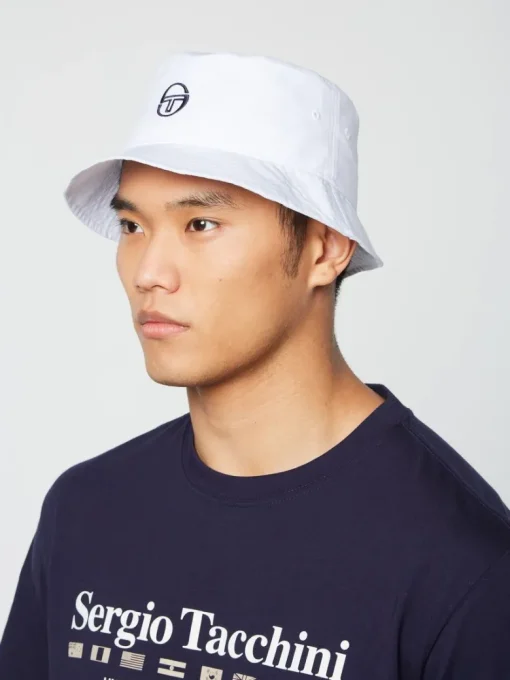Best Vacanza Bucket Hat- Brilliant White For The Court