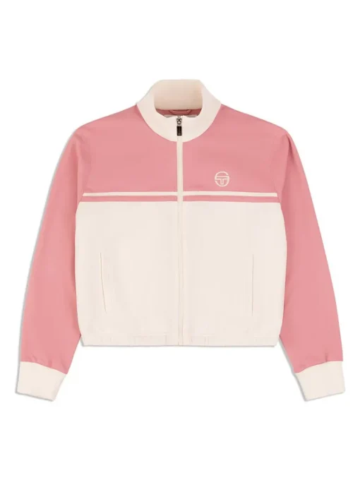 Fashion Vasto Track Jacket- Wild Rose For The Court