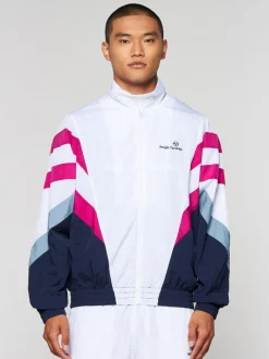 Best Verona Track Jacket- White/ Multi Jackets