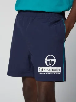 Outlet Viva Nylon Short- Maritime Blue View All
