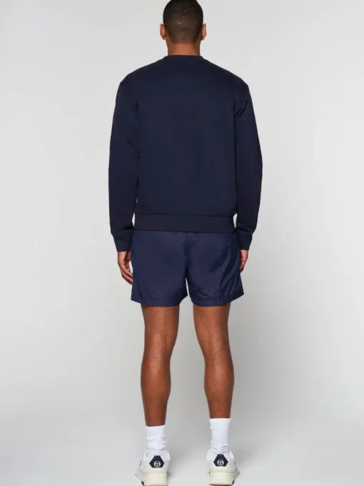 Online Warp Crewneck- Maritime Blue Sweatshirts And Hoodies