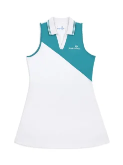 Fashion Women'S Vigentino Tennis Dress- White Dresses
