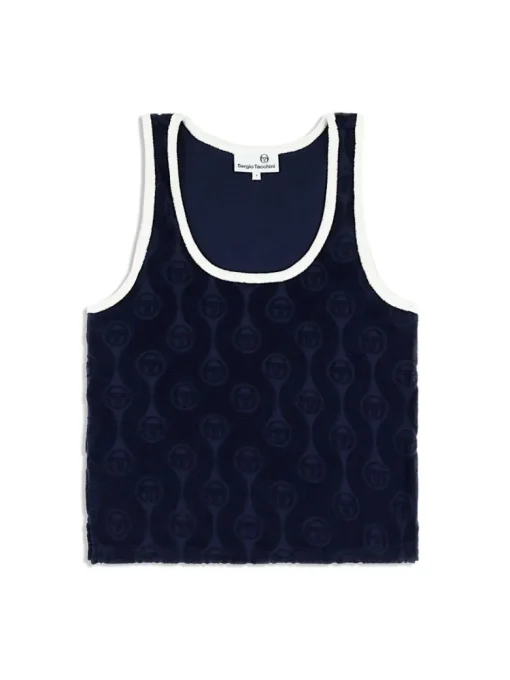 Sale Zona Tank- Maritime Blue Tops And Sports Bras