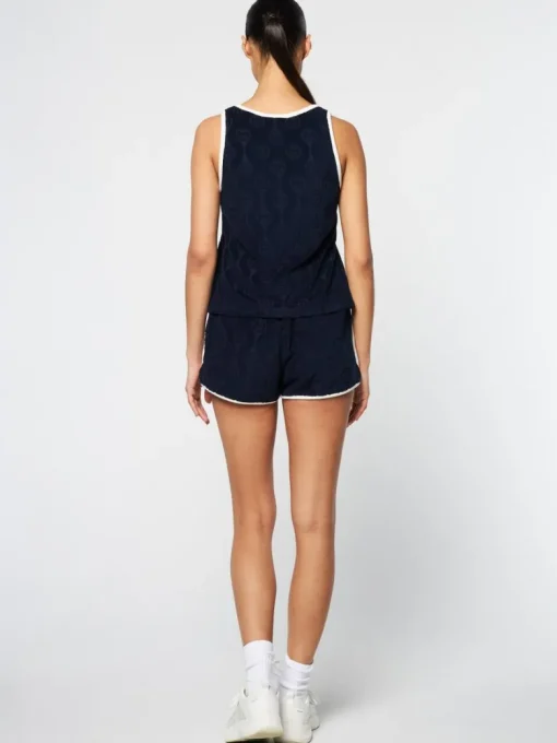 Sale Zona Tank- Maritime Blue Tops And Sports Bras
