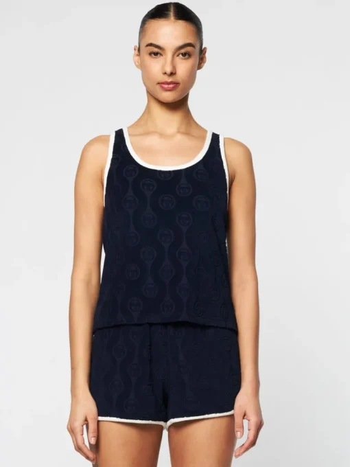 Best Zona Tank- Maritime Blue For The Court