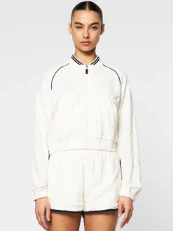 New Zona Track Jacket- Gardenia For The Court